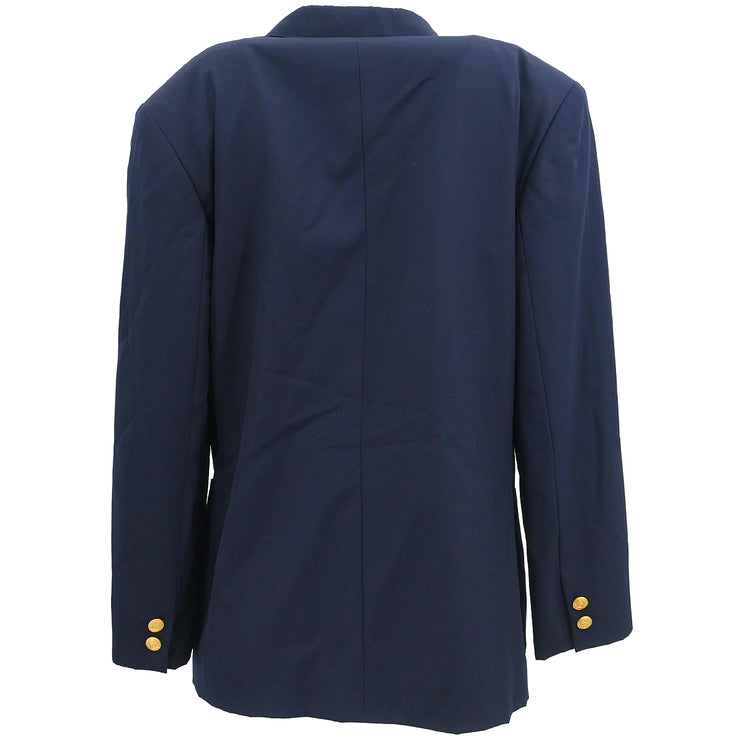 Christian Dior Sports Double Breasted Jacket Navy #L