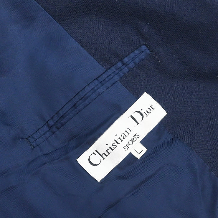 Christian Dior Sports Double Breasted Jacket Navy #L