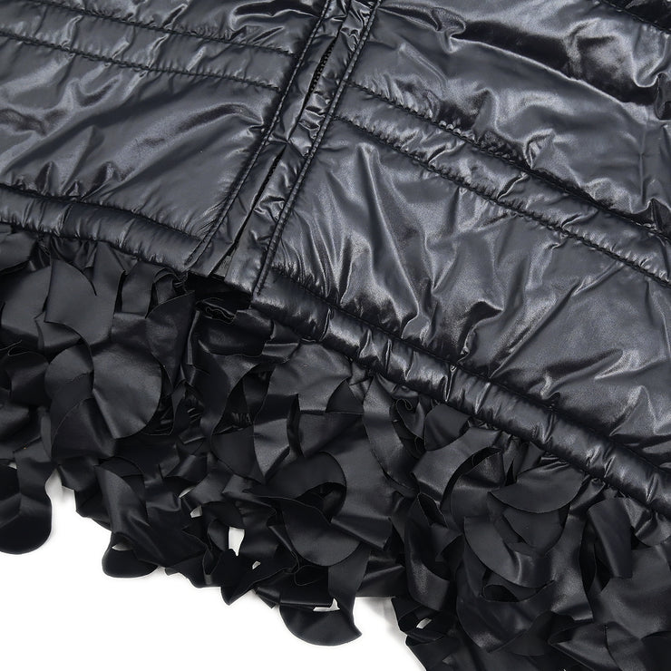 Chanel 2009 Zip Up Hooded Jacket Black #36