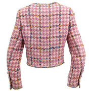 Chanel 1994 Collarless Jacket Pink #42