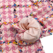 Chanel 1994 Collarless Jacket Pink #42