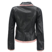 Chanel 2003 Zip Up Jacket Black #36