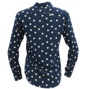 Chanel 2008 Blouse Shirt Star Black #34