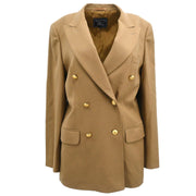 Burberrys Double Breasted Jacket Beige #42