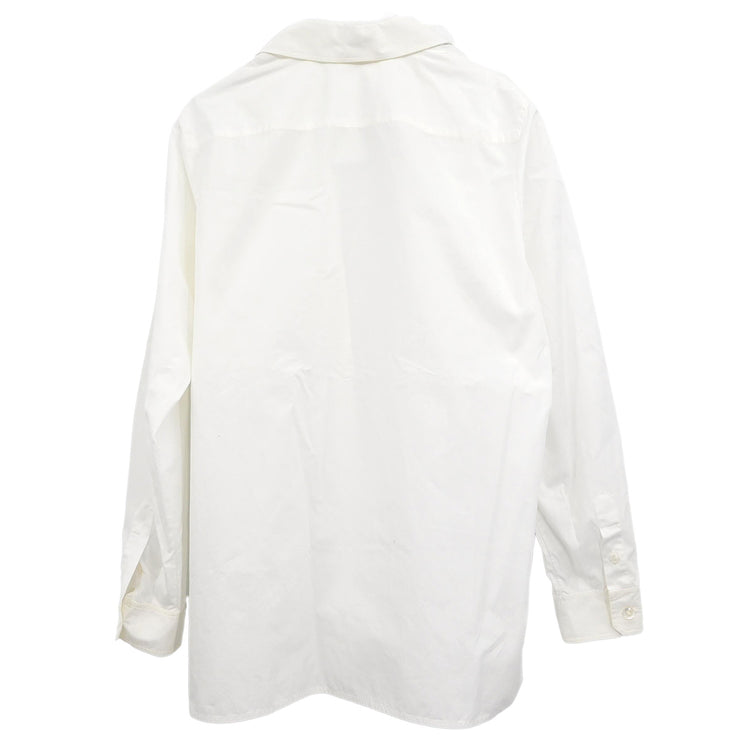 Hermes Shirt Blouse White #36