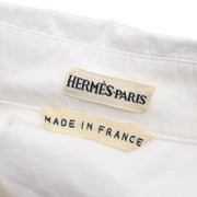 Hermes Shirt Blouse White #36