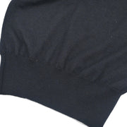 Chanel 1995 Short Sleeve Sweater Knit Top Black #38