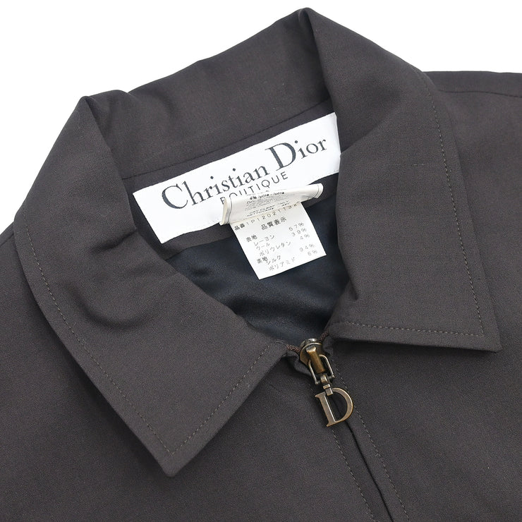 Christian Dior 2001 Setup Jacket Skirt Brown #40 #38