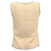 Chanel 2005 Sleeveless Top White #36