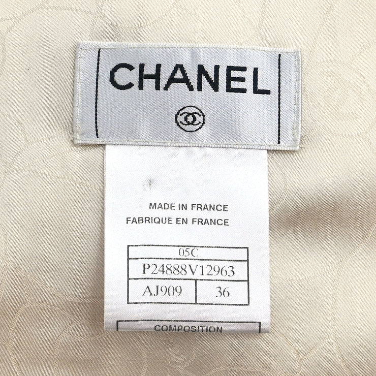 Chanel 2005 Sleeveless Top White #36