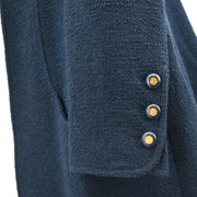 Chanel Coat Navy