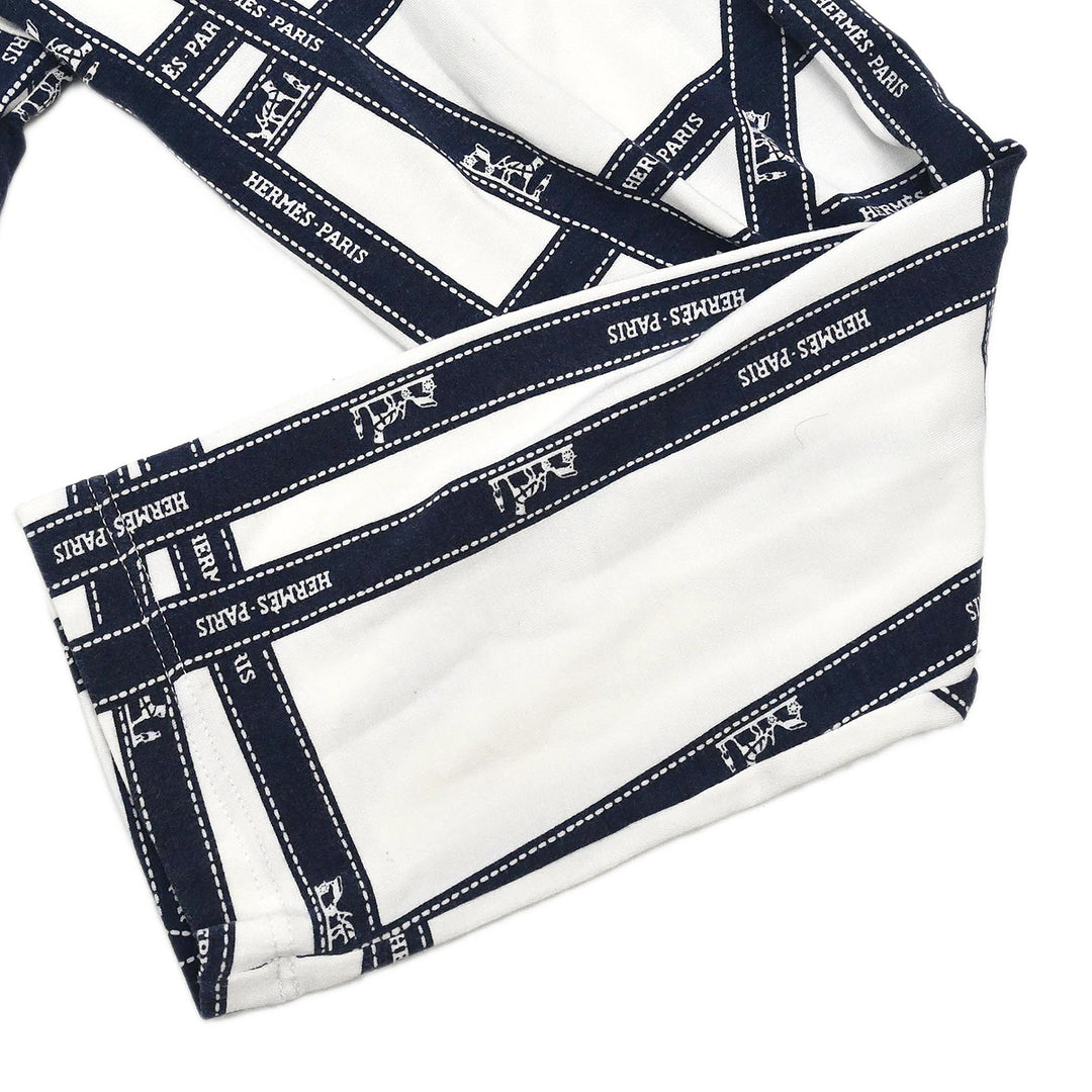Hermes Long Sleeve T-shirt Top White #SM – AMORE Vintage Tokyo