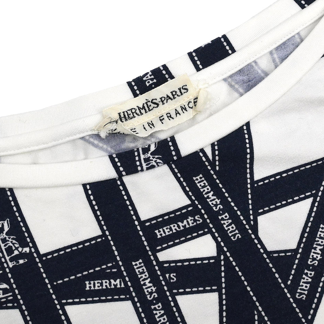 Hermes Long Sleeve T-shirt Top White #SM – AMORE Vintage Tokyo