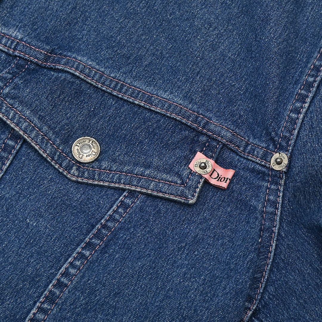 Christian Dior 2003 Denim Jacket Blue #46 – AMORE Vintage Tokyo Christian Dior 2003 Denim Jacket Blue #46 – AMORE Vintage Tokyo