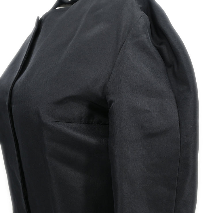 Prada Collarless Jacket Black #38