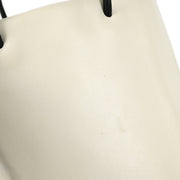 Chanel 2008-2009 White Calfskin Essential Tote Bag