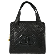 Chanel 1996-1997 Black Lambskin Handbag