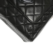 Chanel 1996-1997 Black Lambskin Handbag