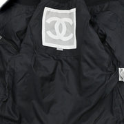 Chanel 2005 Sports Line Zip Up Jacket Black #34