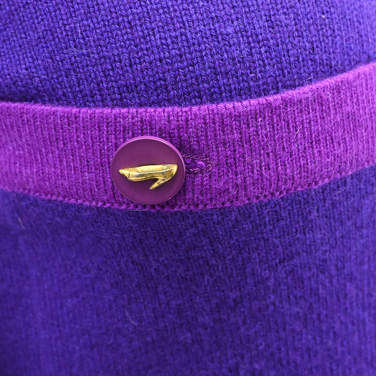 Chanel Cardigan Purple