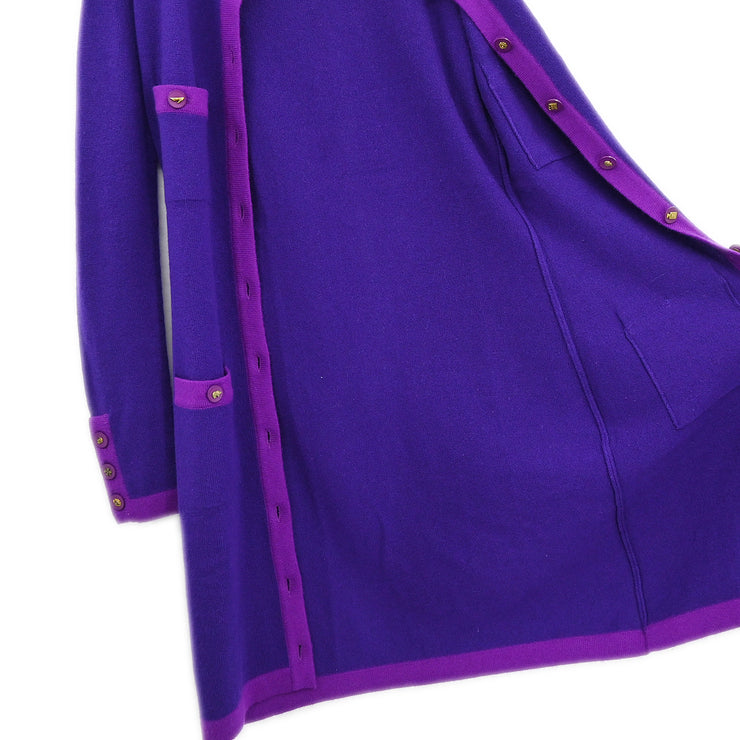 Chanel Cardigan Purple