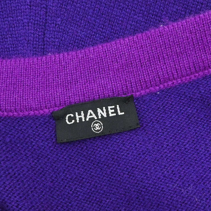 Chanel Cardigan Purple