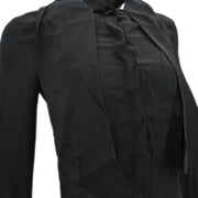 Chanel Blouse Shirt Black #40