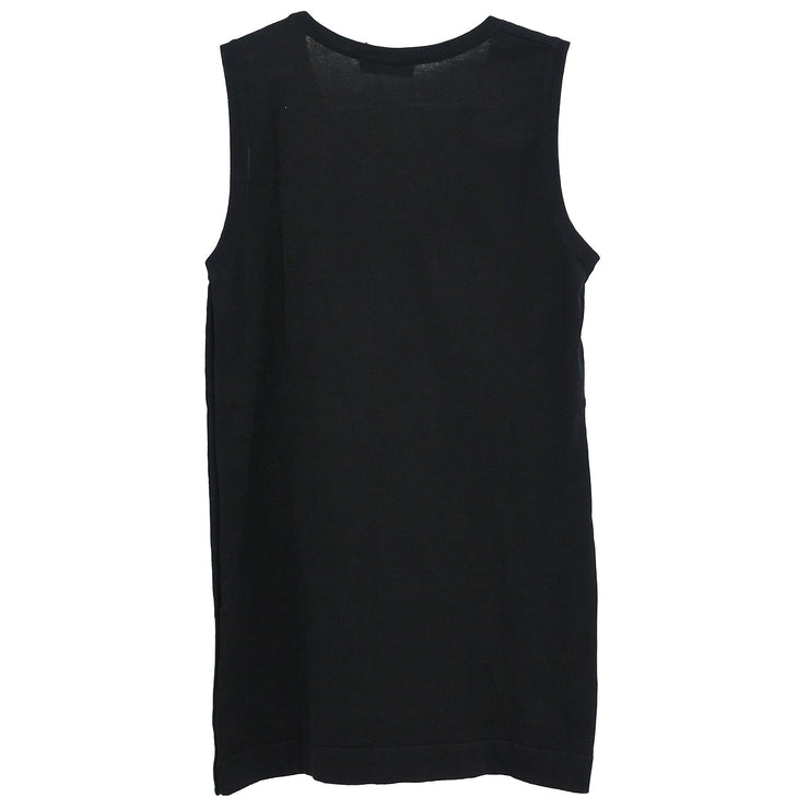 Chanel Sleeveless Top Black #34