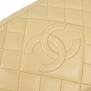 Chanel 1994-1996 Beige Lambskin Camera Bag