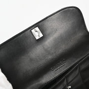 Chanel Black Lambskin Choco Bar Shoulder Bag