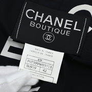 Chanel 1997 Single Breasted Jacket Black #42