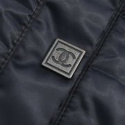 Chanel 2006 Sports Line Zip Up Jacket Black #36