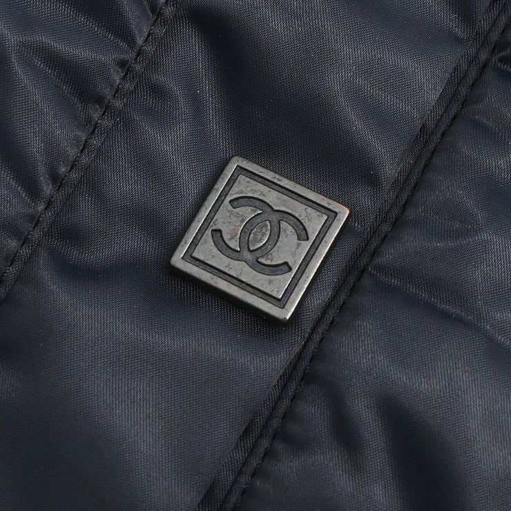 Chanel 2006 Sports Line Zip Up Jacket Black #36