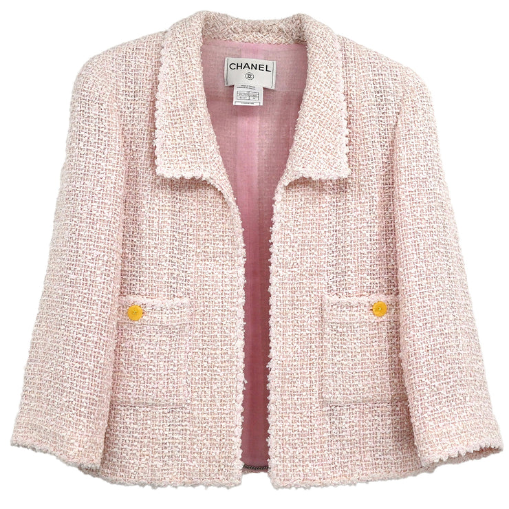 Chanel 1999 Jacket Pink #38