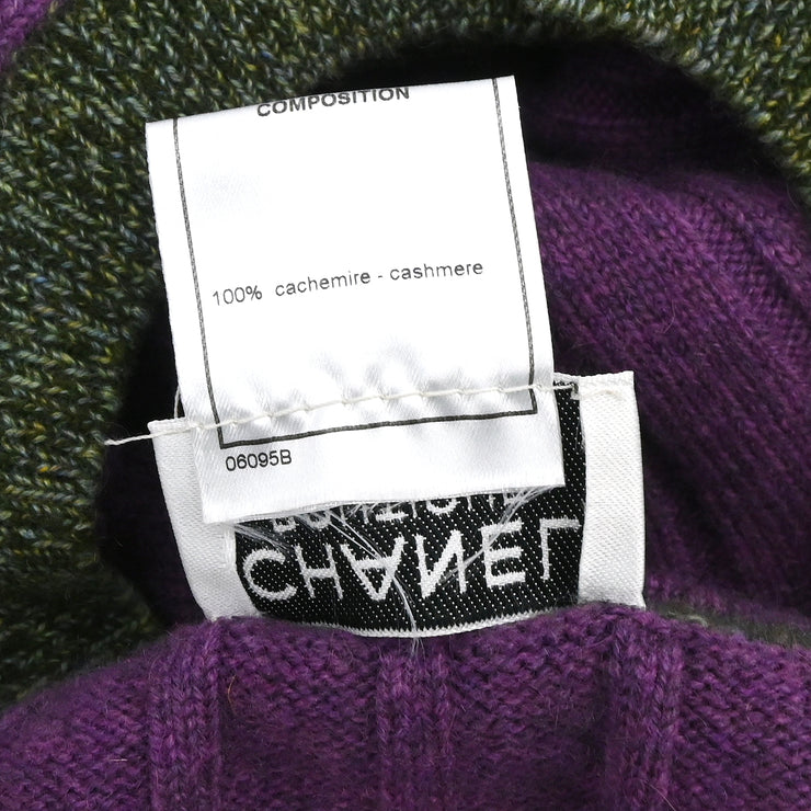 Chanel 1997 Cardigan Purple #38