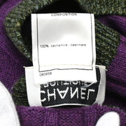 Chanel 1997 Short Sleeve Sweater Purple #38