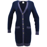 Chanel 2008 Cardigan Navy #36