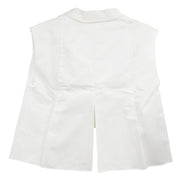 Chanel 1999 Vest Jacket White #40