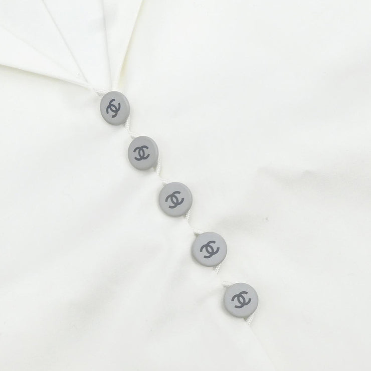 Chanel 1999 Vest Jacket White #40