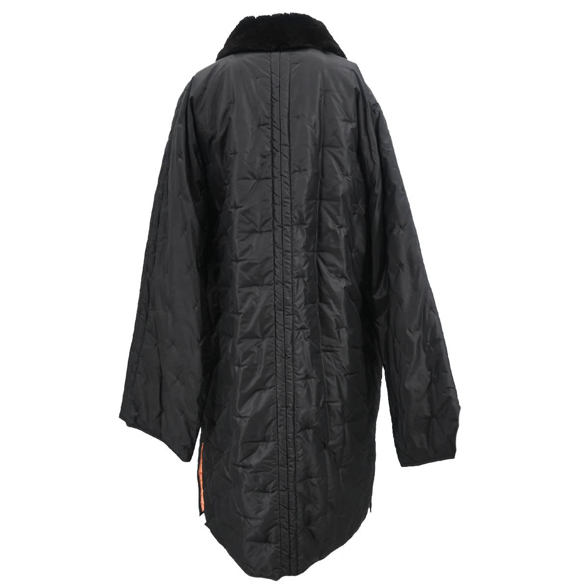 VINTAGE●CHANEL●97A シルク×ラムスキン コート 38 Chanel 1997 Zip Up Coat Black #38 – AMORE Vintage Tokyo