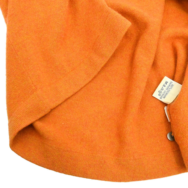 Hermes Ensemble Cardigan Top Orange #MEDIUM