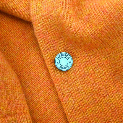 Hermes Ensemble Cardigan Top Orange #MEDIUM
