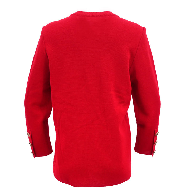 Yves Saint Laurent Cardigan Red #L