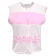 Chanel 2000 Sleeveless Top White #42