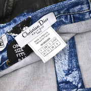 Christian Dior 2001 Skirt Denim Blue #40