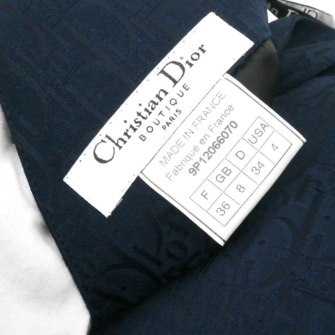 Christian Dior 2009 Dress Navy #36 – AMORE Vintage Tokyo Christian Dior 2009 Dress Navy #36 – AMORE Vintage Tokyo