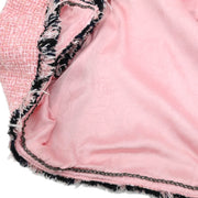 Chanel 2007 Collarless Jacket Pink #38