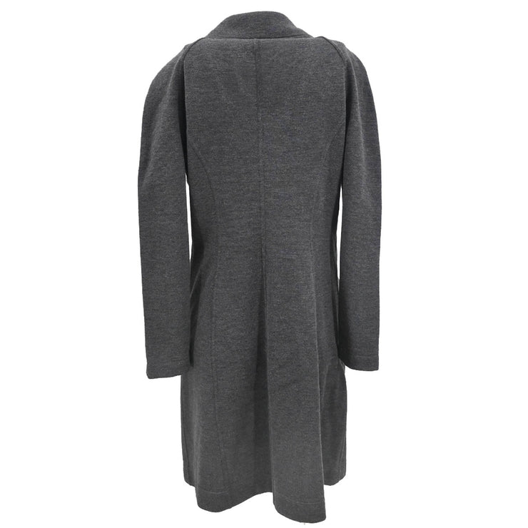 Gucci Double Breasted Coat Gray #44