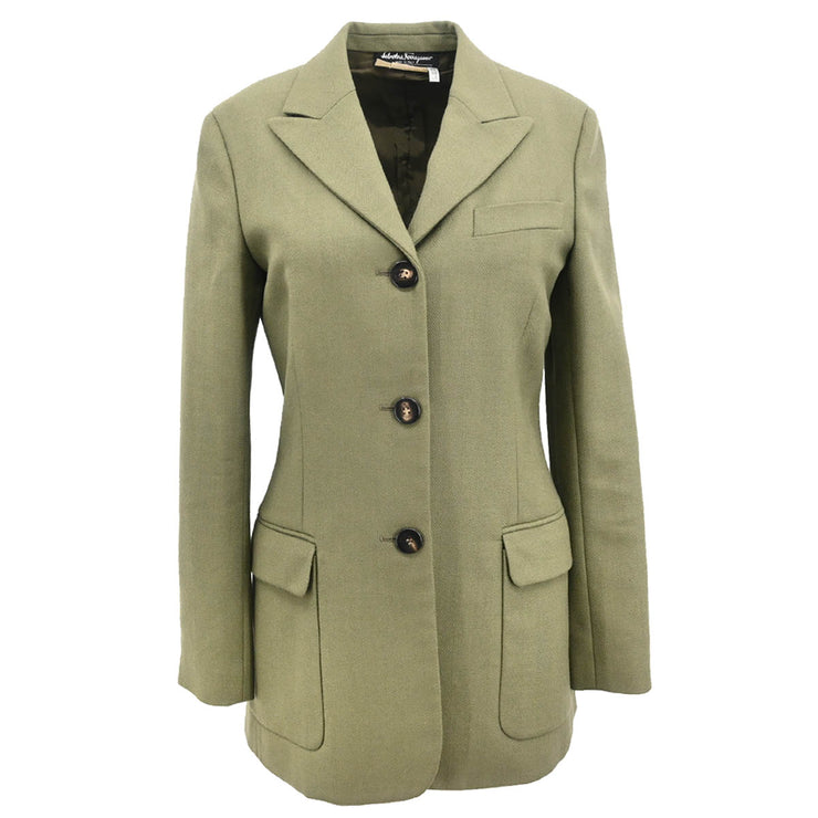 Salvatore Ferragamo Jacket Green #42