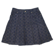 Louis Vuitton Denim Skirt Navy #34